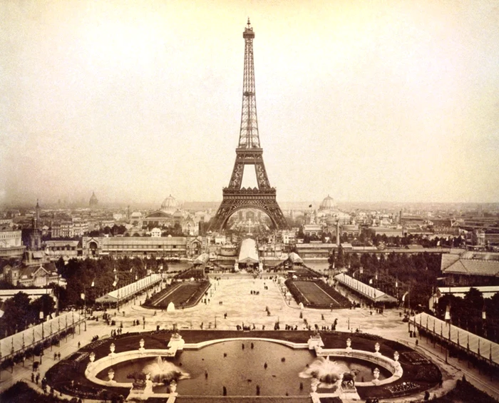 eiffel tower and champ de mars seen from trocadero palace paris exposition 1889 jpg jpeg