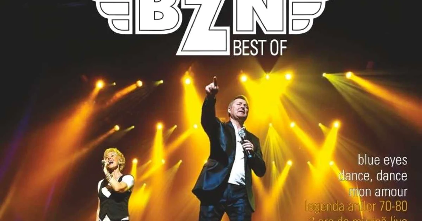 Afişul concertului BZN de la Iaşi