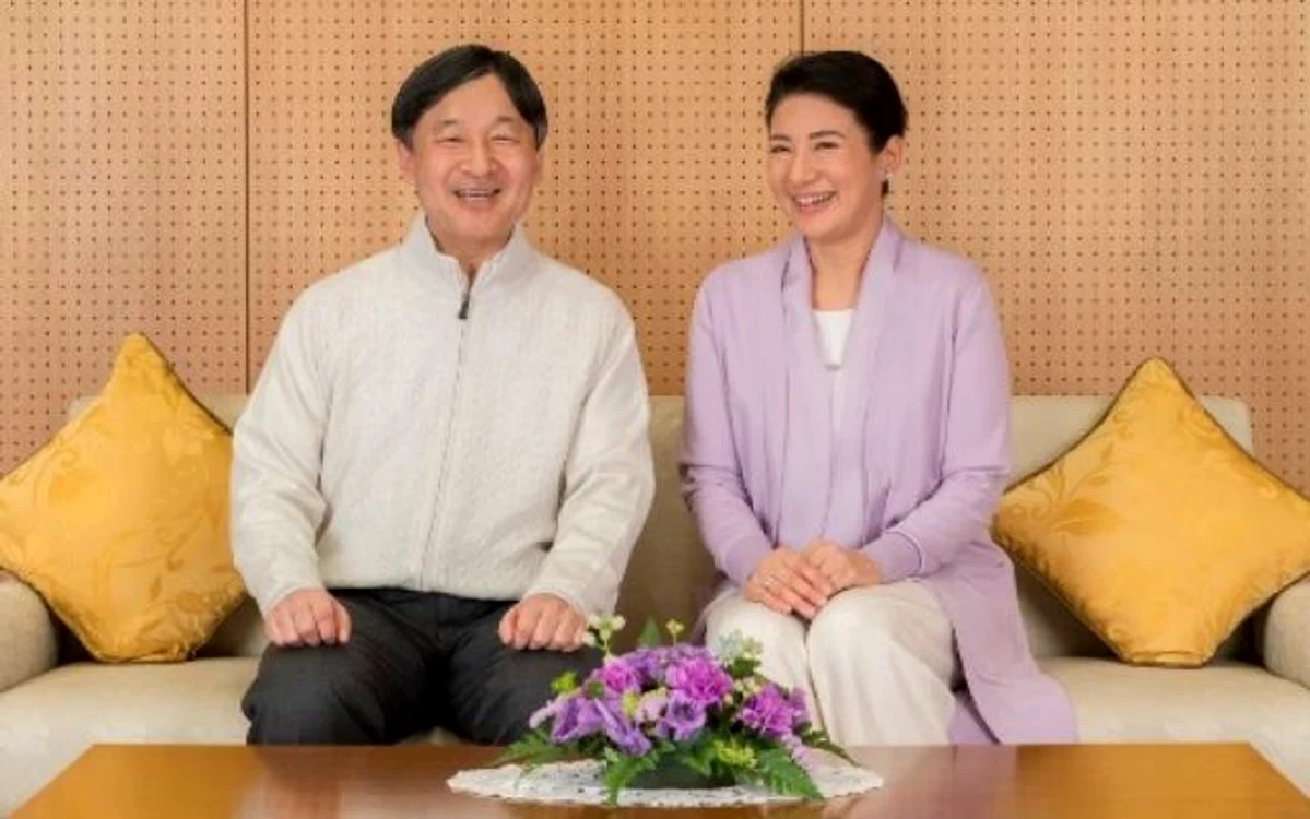 Prinţul Naruhito şi prinţesa Masako FOTO AFP