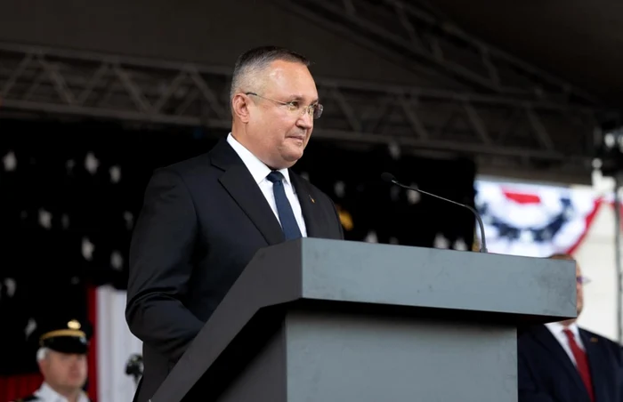 Nicolae Ciucă arată importanța Mării Negre pentru România FOTO Facebook Nicolae Ciucă