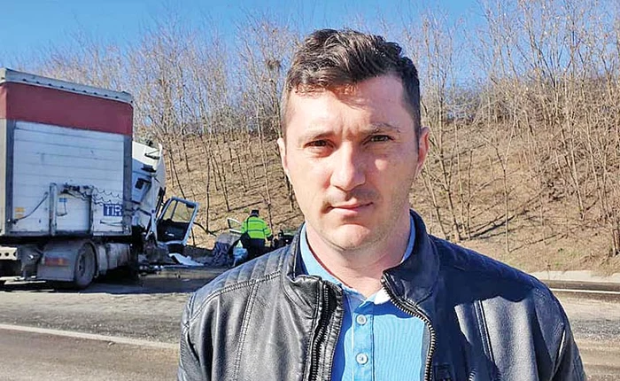 
    Constantin Safta, pompierul care a intervenit fără să ezite  