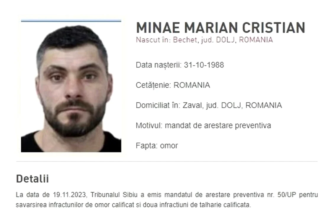 Minae Marian Cristian a acceptat să fie extrădat. Foto: Arhivă