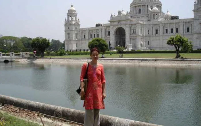 India - la Victoria Memorial Calcutta FOTO arhiva mihaela gligor