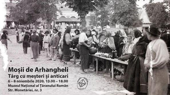 Moșii de Arhangheli Târg cu meșteri și anticari la MȚR jpeg