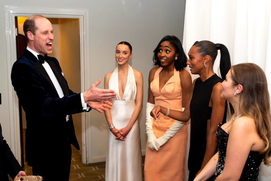 Prințul William la gala BAFTA