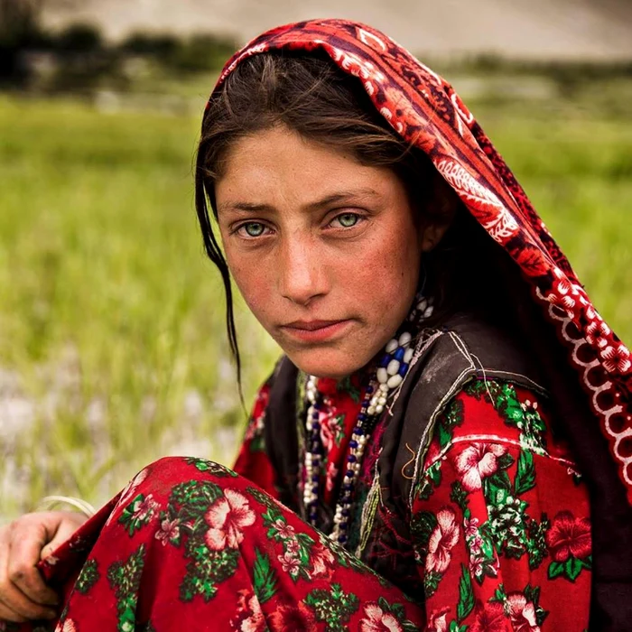 Femeie din  Afghanistan                                                                                                                Fotografii: facebook/ The Atlas of Beauty