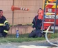 Incendiu puternic la un depozit Sameday din Iași FOTO: ISU Iași
