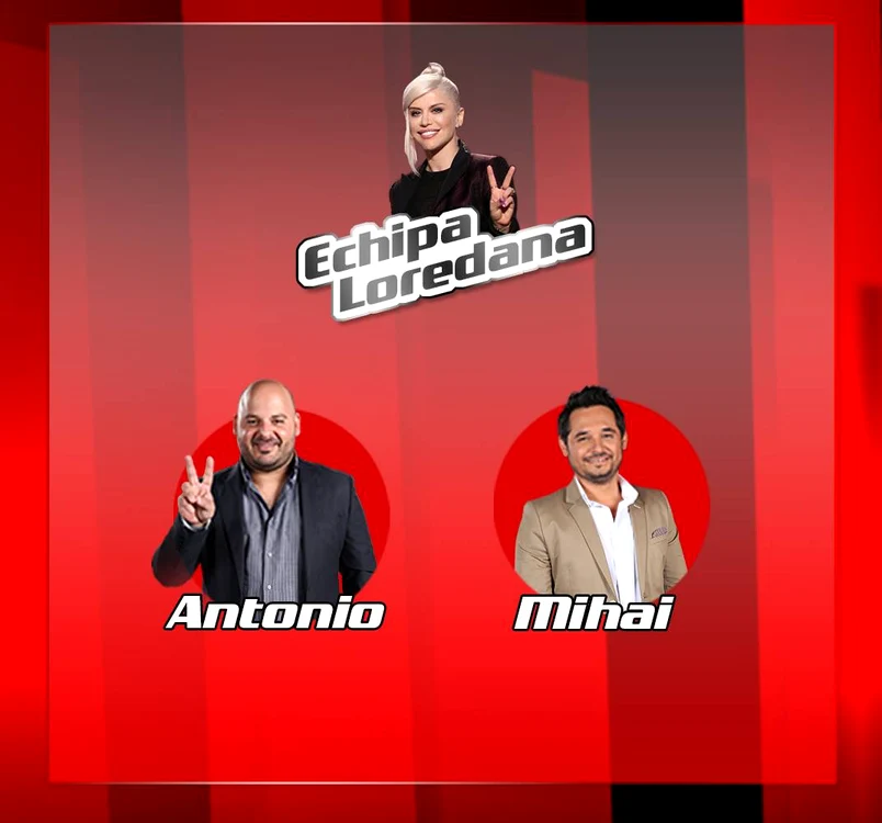 Vocea României: Loredana (45 de ani) a rămas cu Antonio Fabrizi și Mihai Dragomir Rait