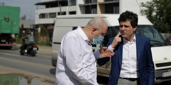 Nicuşor Dan şi Aurelian Bădulescu FOTO Inquam Photos / Octav Ganea