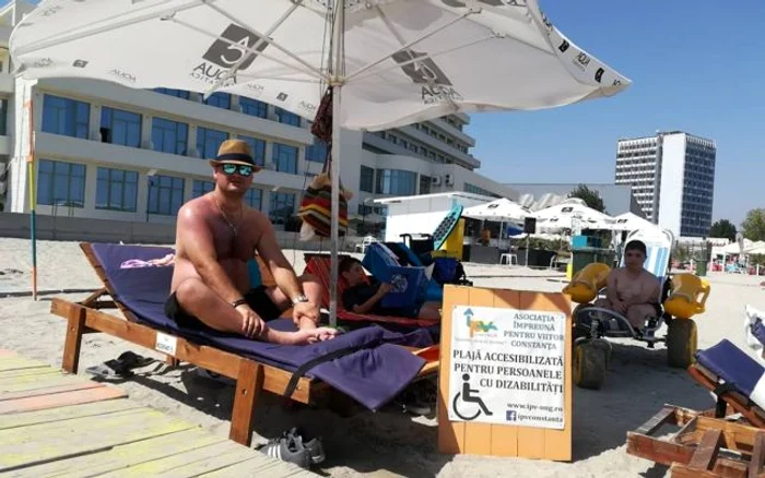 Persoanele cu nevoi speciale au parte de o vacanță reușită