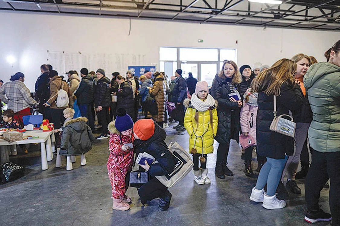 Ucrainenii din România au sărbătorit Crăciunul. FOTO: ADEVĂRUL