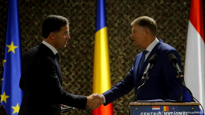 Premierul olandez Mark Rutte a avut o întrevedere la Bucureşti cu preşedintele Klaus Iohannis