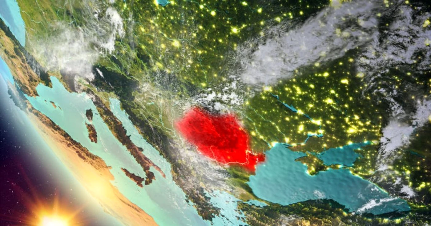 Romania harta FOTO 123 RF 