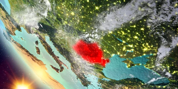 Romania harta FOTO 123 RF