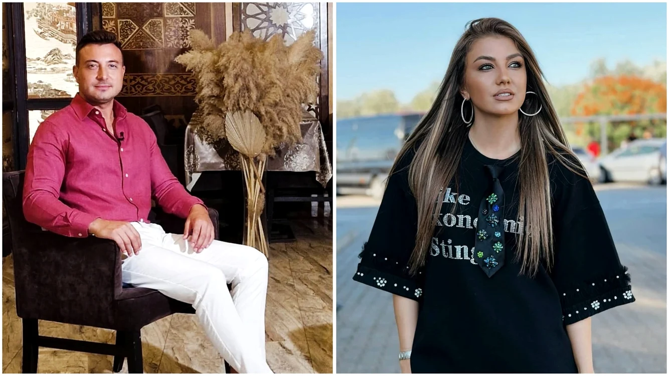 Valentin Sanfira și Codruța Filip.