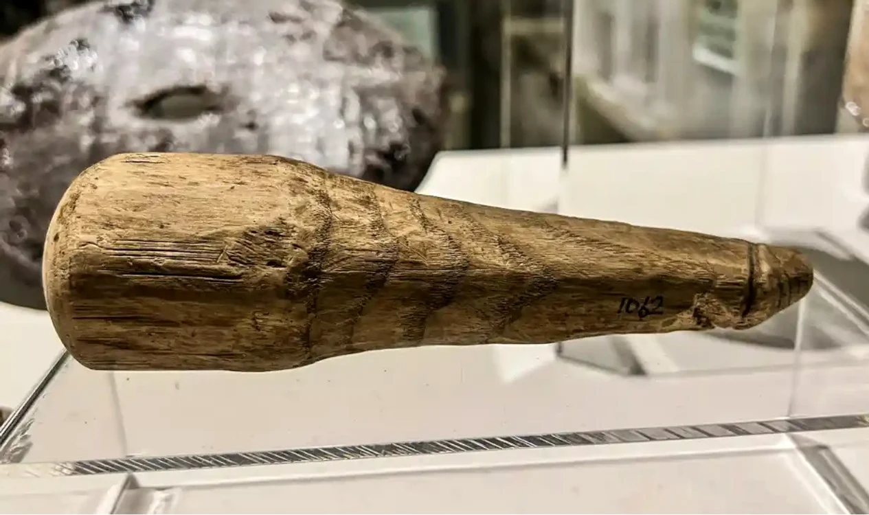 Vibratorul roman a fost găsit într-un șanț Foto: Newcastle University