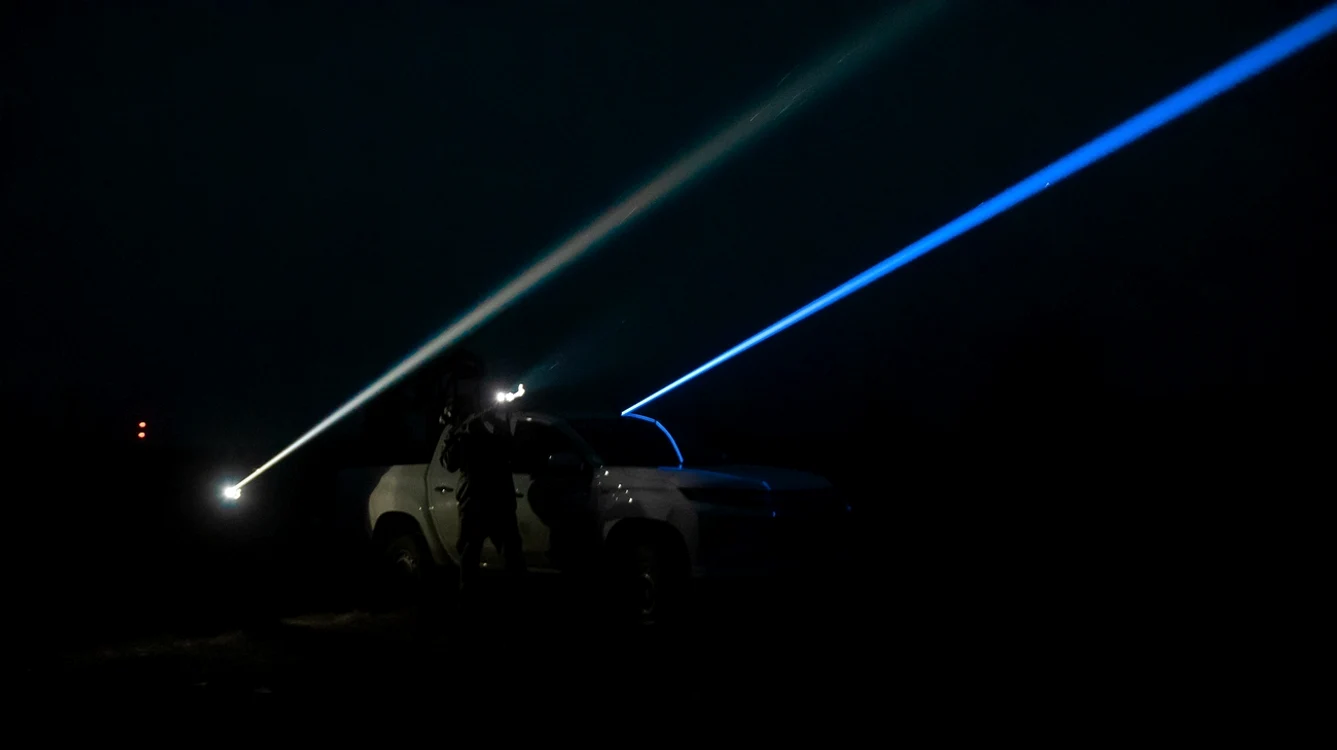 Laserul ucrainean poate si amplasat pe o camionetă/FOTO:X
