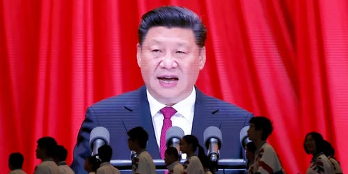 Xi Jinping vorbind cu prilejul implinirii a 40 de ani de la lansarea reformelor economice FOTO EPA-EFE