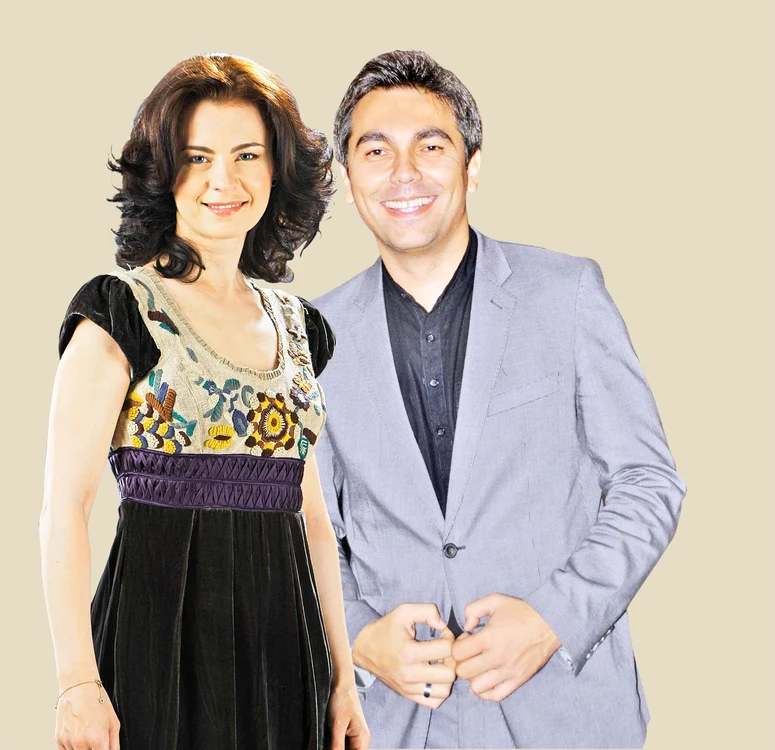 Augusta Dumitraşcu şi Andreas Petrescu vor lucra împreună la un serial, care se va difuza din toamnă, la Antena 1Foto: Arhivă personală/ Click!