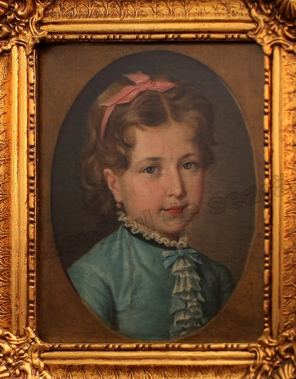 Printre tablourile donate Muzeului de Artă se numără şi cel intitulat „Madonă“. Foto: Bogdan Crăciun