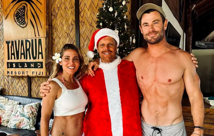 Chris Hemsworth și soția lui au ales Insulele Fiji (Foto: Instagram)