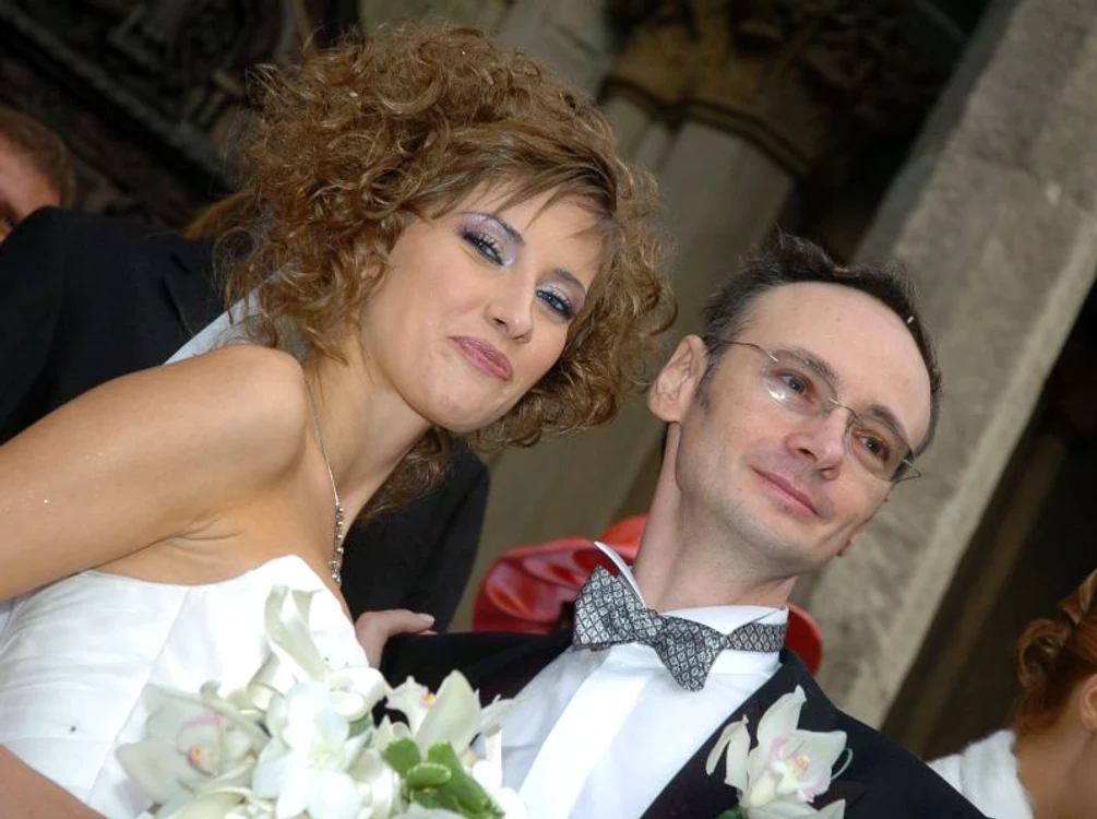 Iulia și Mihai Albu în ziua nunții / Foto: Arhiva Click!