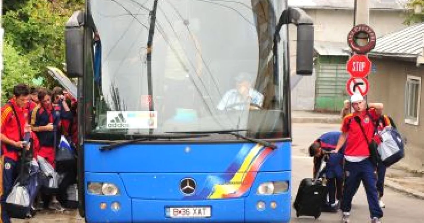 Botoşani: Echipa naţională a României va ajunge vineri în jurul orei 19.00