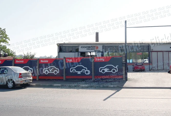 Acesta este service-ul lui Mircea Marica, tatăl fotbalistului Ciprian Marica