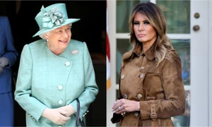 Regina Elisabeta a II a, Melania Trump  foto   Shutterstock jpg