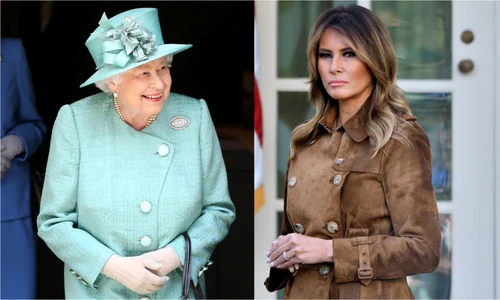 Regina Elisabeta a II a, Melania Trump  foto   Shutterstock jpg