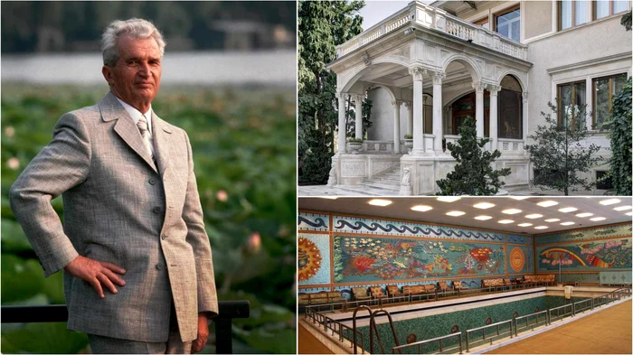 Palatul Primăverii este cea mai cunoscută reședință a lui Nicolae Ceaușescu