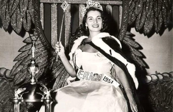 Yolande Betbeze a câştigat titlul în 1951 FOTO  www.alabamapioneers.com