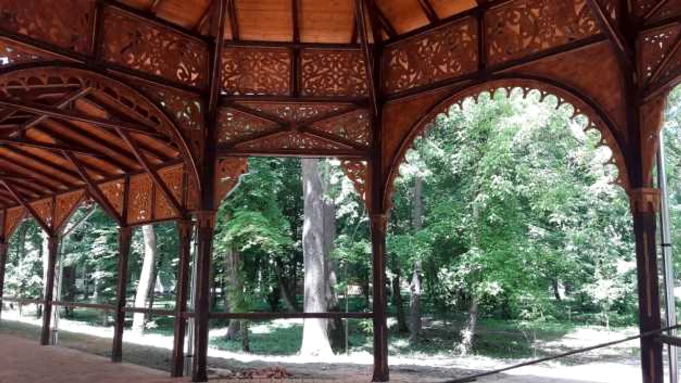 Restaurarea Colonadei de la Buziaş