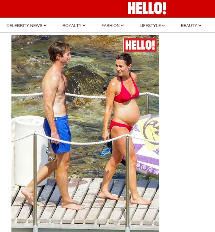 pippa insarcinata plaja jpeg