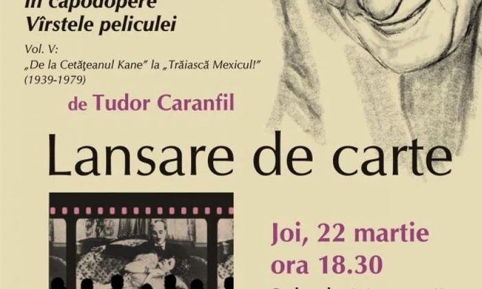 Lansare „Istoria cinematografiei in capodopere  Virstele peliculei” jpeg