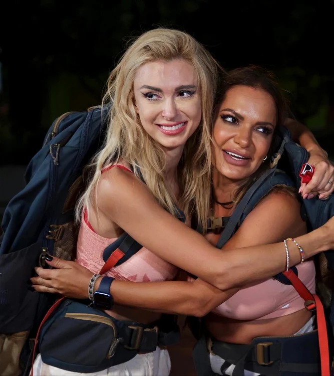 Andreea Bălan și Andreea Antonescu și-au felicitat adversarii de la America Express