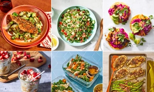 Plan alimentar pe 7 zile pentru slăbit, reducerea glicemiei și creșterea masei musculare Colaj EatingWell