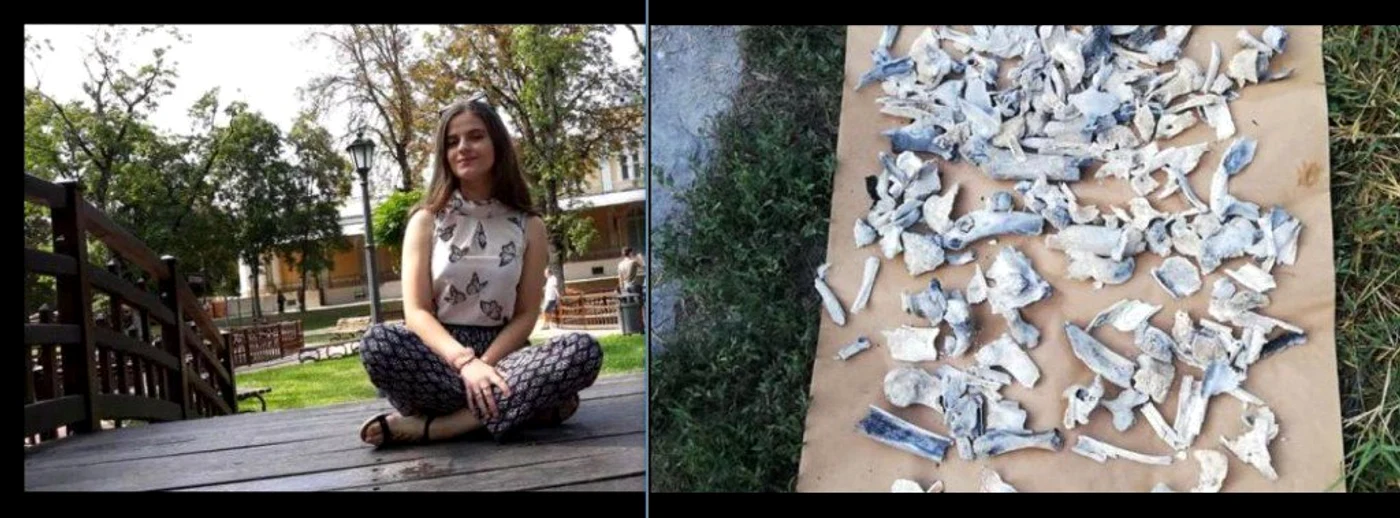 Acestea ar fi rămășițele Alexandrei, fata de 15 ani