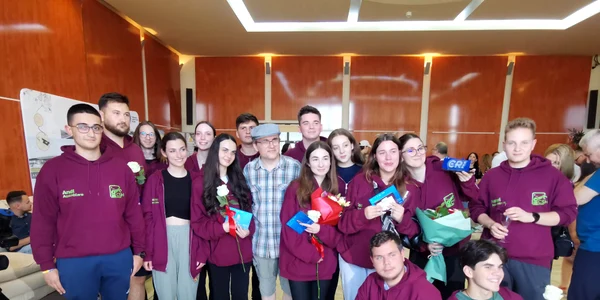 Echipa de robotică de la Pedagogic FOTO Ștefan Both