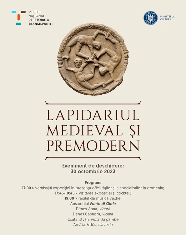 Deschiderea Lapidariului medieval și premodern al Muzeului Național de Istorie a Transilvaniei 