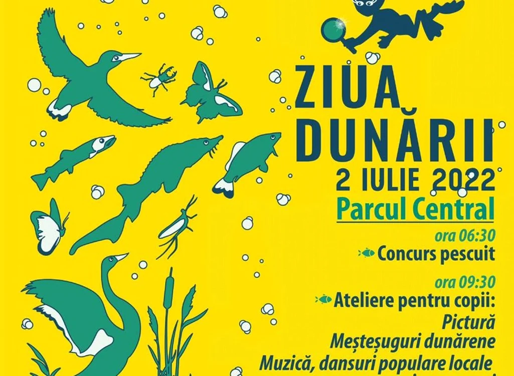 Ziua Dunării are loc pe 2 iulie la Călăraşi FOTO Facebook/PMC