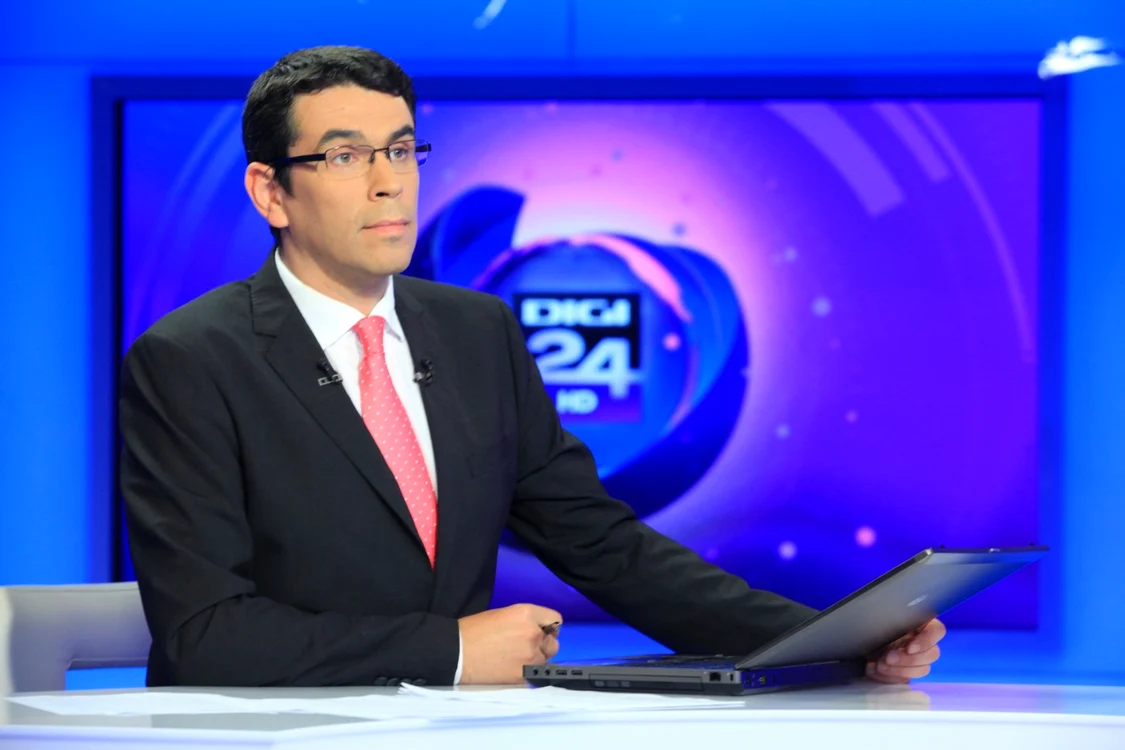 Cosmin Prelipceanu va încheia seara de 1 Decembrie cu o ediţie specială a „Jurnalului de seară“ FOTO Digi24