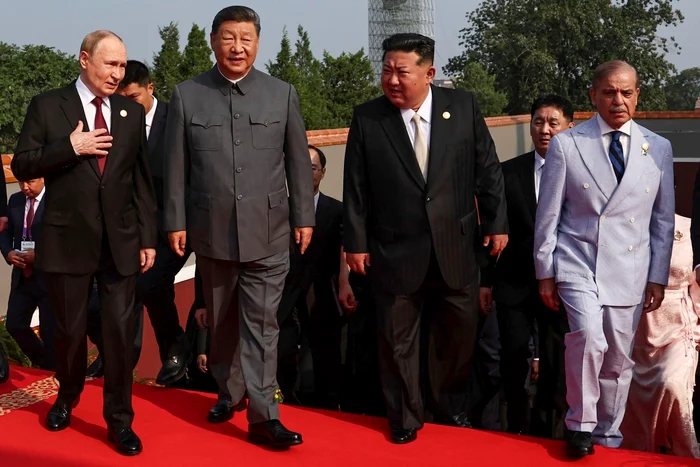 Putin, Xi si Kim Jong-un FOTO Profimedia 