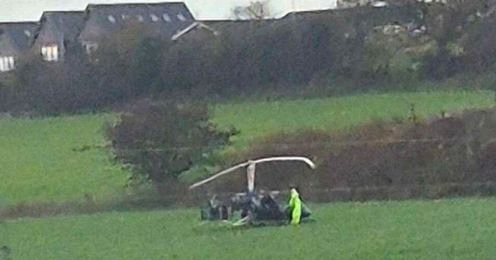 Un elicopter „a căzut din cer” în Marea Britanie. Pilotul a scăpat nevătămat după o aterizare forțată