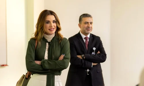 Regina Rania, vizită la Universitatea din Iordania, Foto Instagram (3) (1) jpg