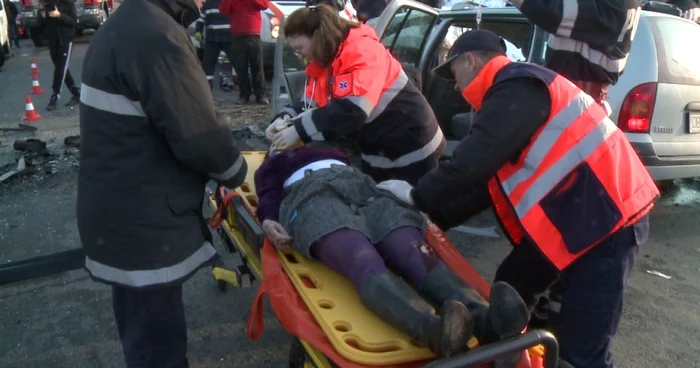 Fetiţa a fost transportată la spital FOTO:arhiva adevarul