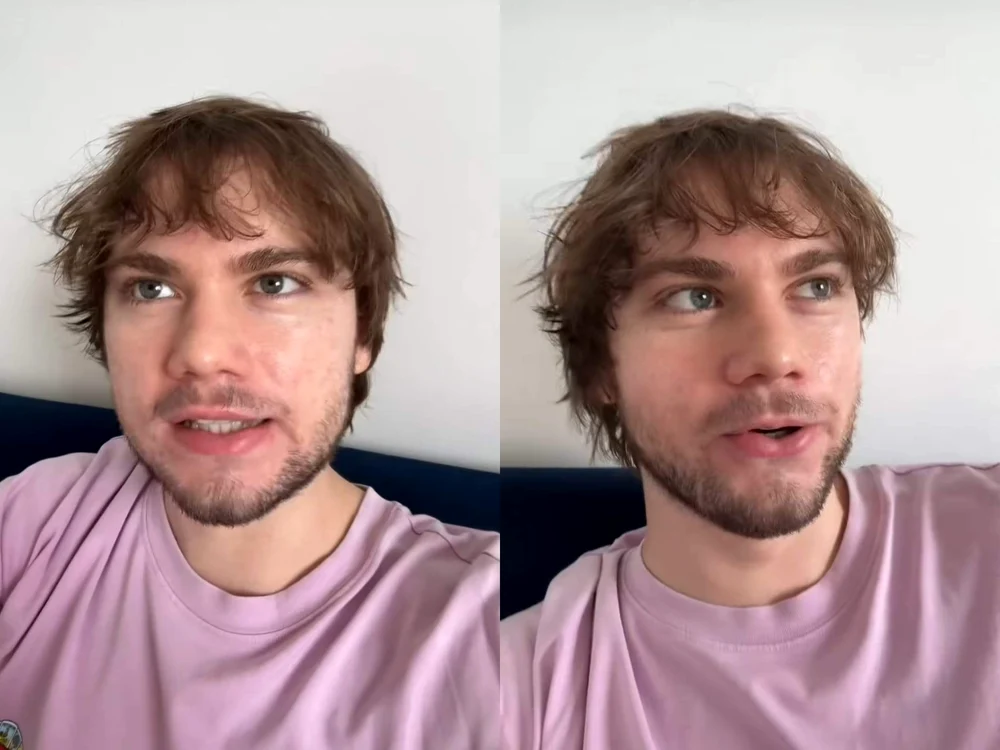 TikTok-erul care susține că a copiat la BAC. Foto: captură video TikTok