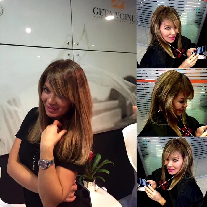 Gina a apelat la un tratament de refacere a structurii părului