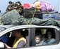 Populația din Gaza fuge după ordinul de evacuare FOTO Profimedia