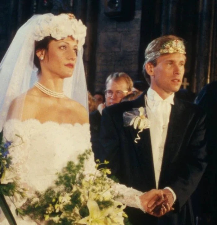 
    Nadia Comăneci și Bart Conner, în ziua nunțiifoto: arhivă personală  